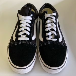 Vans old skool black white